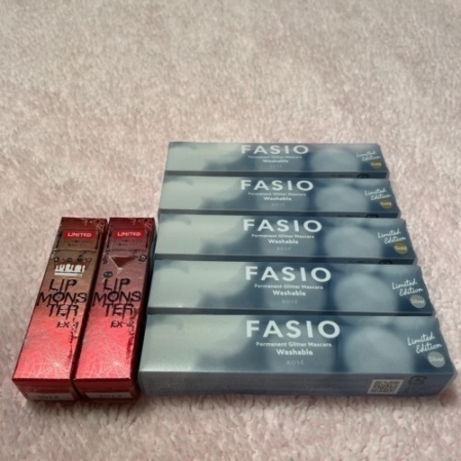 KATE LIP MONSTER、KOSE FASIO 計7点