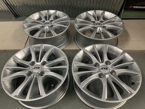 ATS　CPタイプ★純正ボルト　専用設計　プジョー206　207　307　308　シトロエン　C2　C3　C4　C5　15×6J　PCD108 ATS CPタイプ☆純正ボルト 専用設計 プジョー206 207 307 308
