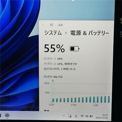 高速SSD ノートPC Panasonic CF-XZ6RF5VS 中古良品