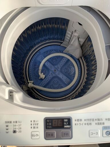 ☺最短当日配送可♡無料で配送及び設置いたします♡SHARP 洗濯機 ES-GE55N 5.5キロ 2014年製♡SHP010 - 家電