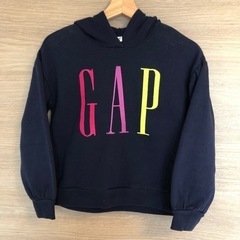 140 GAP パーカー トレーナー 長袖 紺トップス 子供 ス...