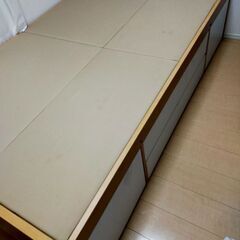 【至急】セミダブル収納ベッド