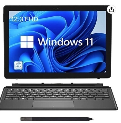 新品同様！！DELL 2in1ノートLatitude (amazon 整備済み品)