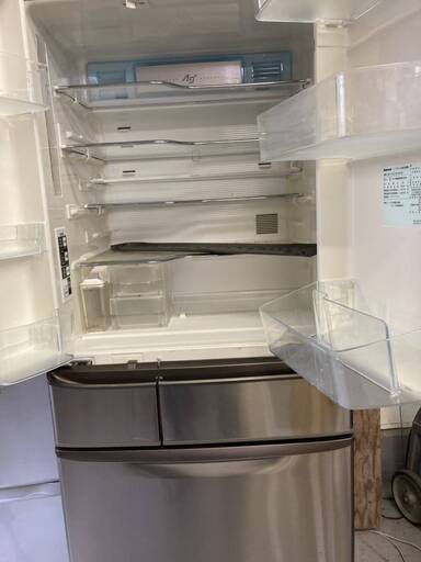 冷凍 冷蔵庫 ナショナル National NR-F452TM 445L ノンフロン 6ドア