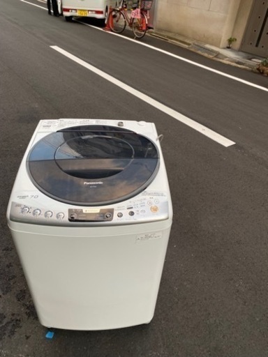 パナソニック洗濯機７キロ大阪市内配達設置無料保証有り