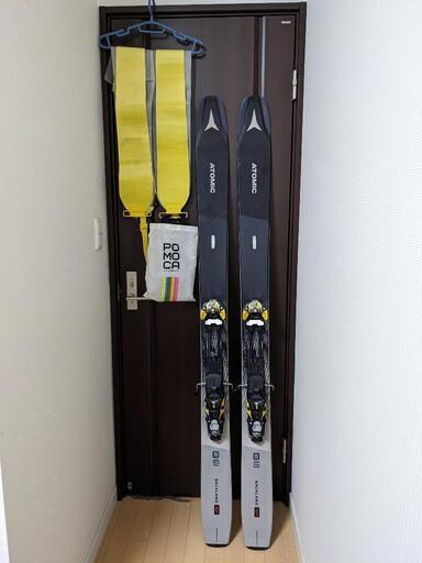 送料込み】Atomic Backland 85 板＋ビンディング＋シールセット