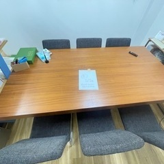 6人がけテーブル(値下げしました)