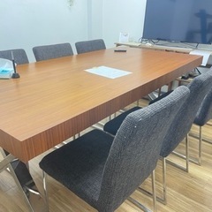 6人がけテーブル(値下げしました)