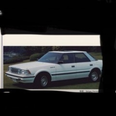 旧車　グロリア　ホイールタイヤ