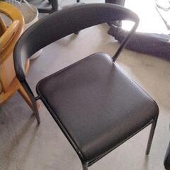1214-015 【無料】 パイプ椅子黒