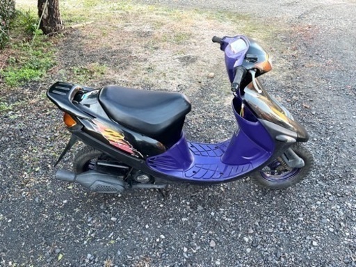 454. 動画あり スズキ セピアZZ 2スト 原付 バイク 50cc 車体