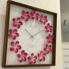 美品◎ハワイアン壁掛け時計
