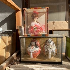 昭和のカワイイ人形飾り