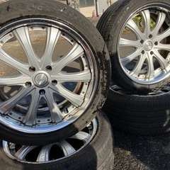 早い者勝ち！ WORK ワークヴァリアンツァ ホイールのみ！ 19インチ 8.5J 9.5J 4本セット