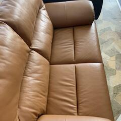 SHEER シアー ジェームス 本革2Pソファ