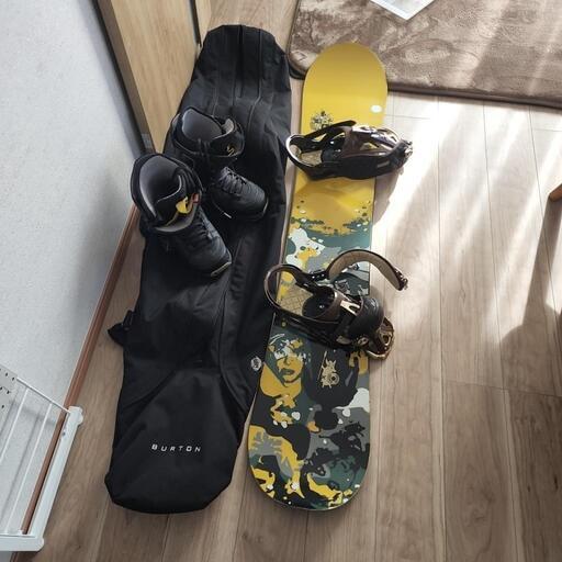 Burton バートン スノーボード ブーツと、K2の板、ビンディング スノーボード 板 ブーツ バインディング バートン Burton バートン