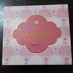 Francfranc　LEDシェル型コンパクトミラー