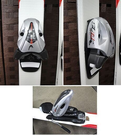 スキー ☆ HEAD 140cm カービングスキー 2点セット world cup team 