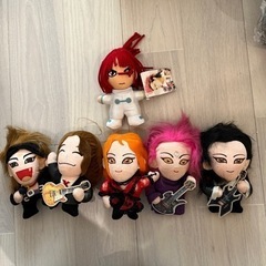 X JAPAN人形5体+HIDE人形