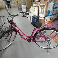 J081★使用感有り★普通自転車★MAYFUR★6段変速★LEDダイナモ★26インチ J081☆使用感有り☆普通自転車☆MAYFUR☆6段変速☆LED