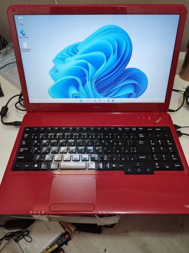 全国　6ヶ月保証（Windows 11+Office2021年）NEC  RED　LS550