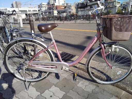 ♪ジモティー特価♪Ｐａｎａｓｏｎｉｃアルミフレーム　2６型ファミリーサイクル　中古自転車