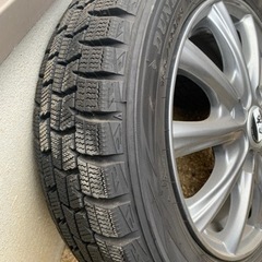 現在取引中　スタッドレスタイヤ、アルミホイール付155/65R13