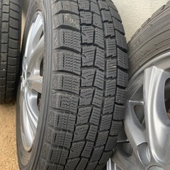 現在取引中　スタッドレスタイヤ、アルミホイール付155/65R13