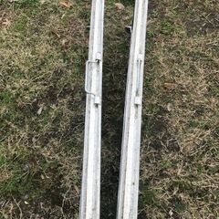 日軽アルミブリッジ 2本1組 ツメ式 積載重量不明