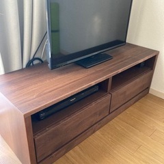 【ネット決済】テレビ台　木製　美品　幅120cm 高さ40cm ...