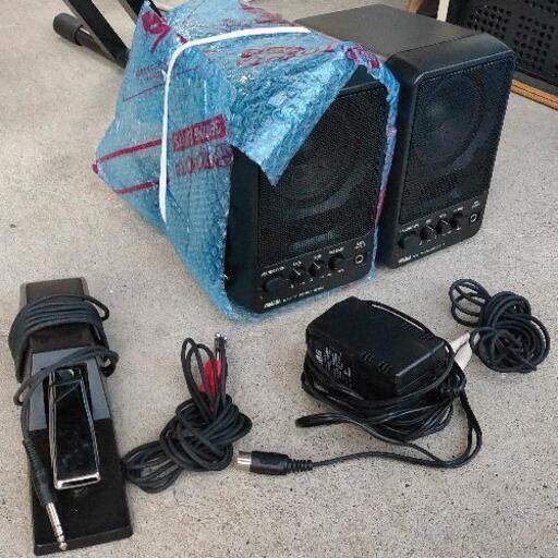 1214-107 シンセサイザー スタンド スピーカーセット - その他 