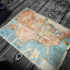ニコアンド　アメリカ地図