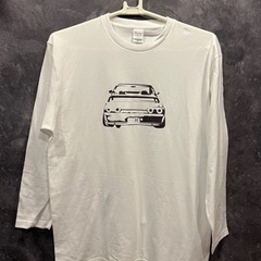 オリジナルシャツ　GTR  白　長袖　2XL