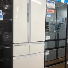 安心の6ヶ月保証】MITSUBISHI の6ドア冷蔵庫