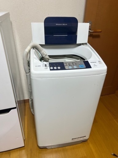 冷蔵庫、洗濯機、電子レンジ、チェア