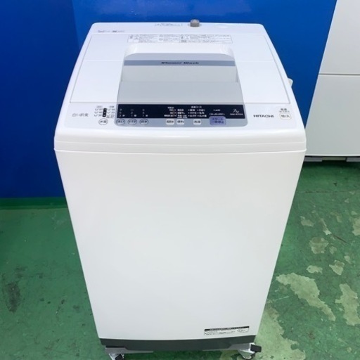 ⭐️HITACHI⭐️全自動洗濯機　2019年7kg 美品　大阪市近郊配送無料