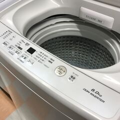 洗濯機 アクア AQW-GV80G 2018年製 ※動作チェック済/当店6ヶ月保証