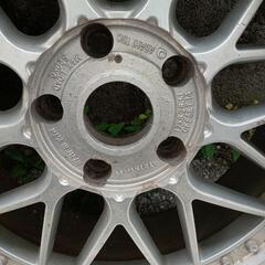 17インチ　4本　ホイール５穴　114.3　深リム　ドリケツ　