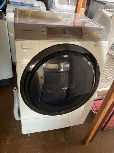 ☆中古￥53,800！【会員価格￥47,800】Panasonic　パナソニック　ドラム式電気洗濯乾燥機　家電　2017年製　NA-VX7800L型　幅64cmｘ奥行72cmｘ高さ102cm　【BL081】
