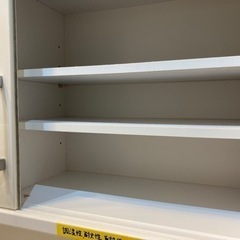 【キッチン棚/白】クリーニング済み【管理番号81214】