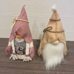 ハンドメイド　ぬいぐるみ　ノーム　小人　クリスマス