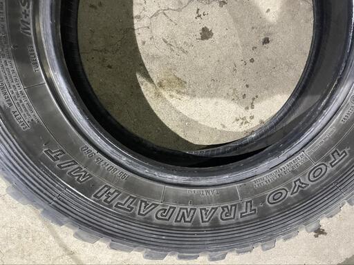 トーヨータイヤ スパイクタイヤ 195/8015 6分山