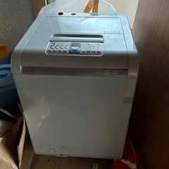 無料　日立電気洗濯乾燥機　