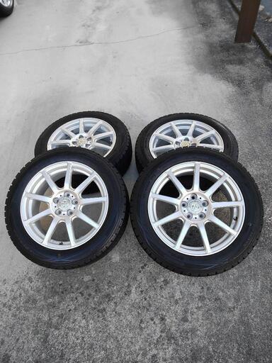 決まりました 中古 スタッドレスタイヤ(アルミ付き)185/60R16