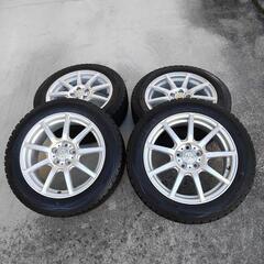 決まりました 中古 スタッドレスタイヤ(アルミ付き)185/60R16