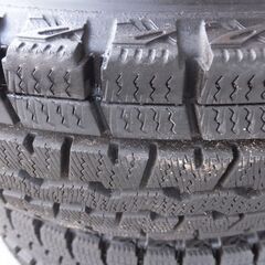 スタッドレスタイヤ スチールホイル 4本 軽トラ 軽バン 145/R12 6PR