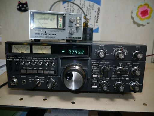 価格大幅引き下げ 完動品八重洲 FT102 100W以上 6146B3本 美品