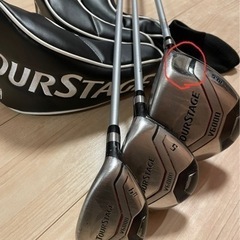 【ゴルフセット中古】BRIDGESTONE ツアーステージ V6000 クラブセット 11本セット（1W/5W/U4/I6～I9/PW/PS/SW/パター） キャディーバック付き  2017年モデル