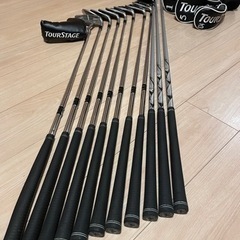 【ゴルフセット中古】BRIDGESTONE ツアーステージ V6000 クラブセット 11本セット（1W/5W/U4/I6～I9/PW/PS/SW/パター） キャディーバック付き  2017年モデル