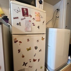 冷蔵庫、電子レンジ、洗濯機